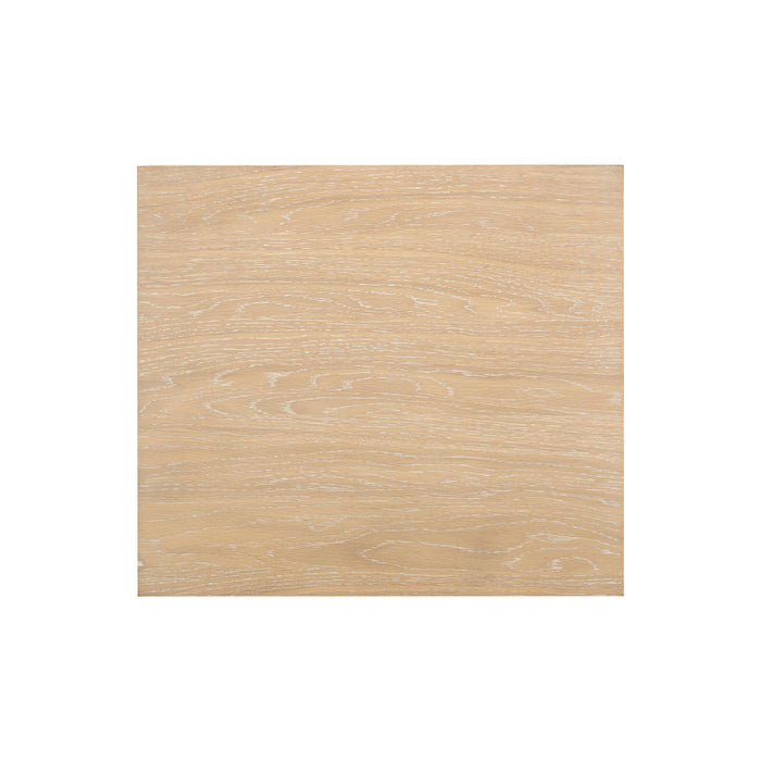 Bristol Park 20" Whitewashed Oak Wood 2-Drawer Nightstand - Dream Home Furniture & Mattress (Waite Park, MN)