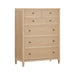 Bristol Park 40" Whitewashed Oak Wood 7-Drawer Chest - Dream Home Furniture & Mattress (Waite Park, MN)