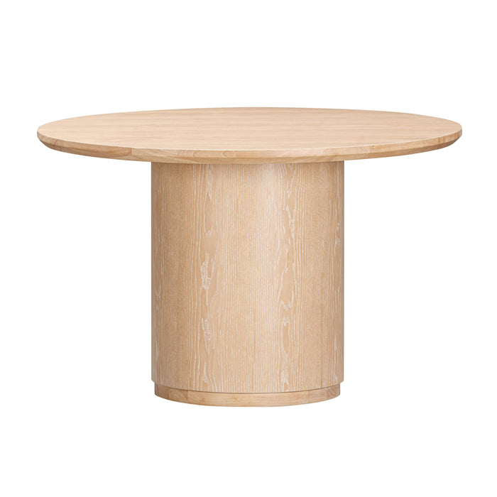 Marlow 48" Wood Round Dining Table - Dream Home Furniture & Mattress (Waite Park, MN)