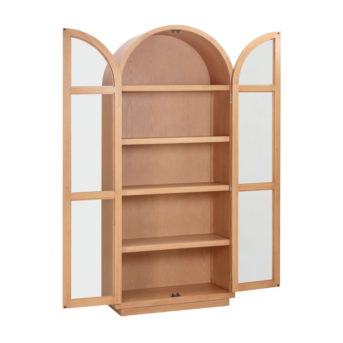 Marlow Wood Display Cabinet - Dream Home Furniture & Mattress (Waite Park, MN)