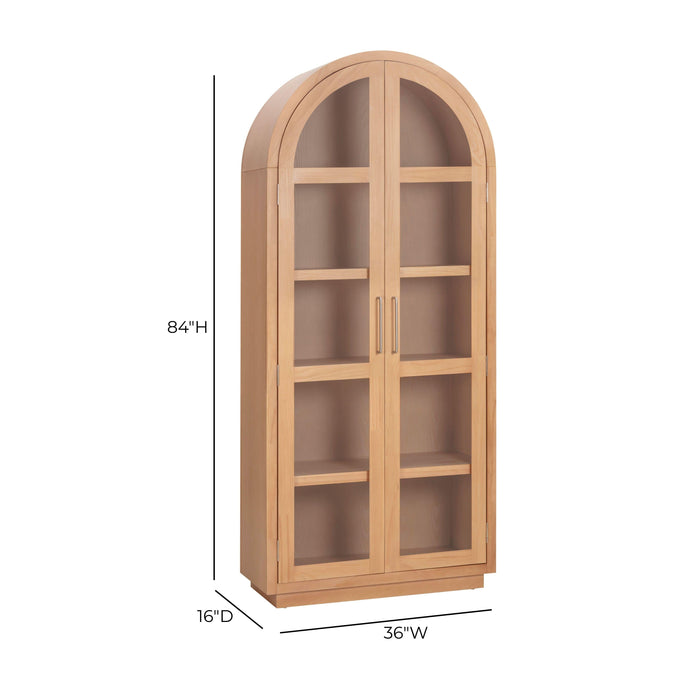 Marlow Wood Display Cabinet - Dream Home Furniture & Mattress (Waite Park, MN)