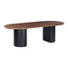 Marlow 102" Wood Oval Dining Table - Dream Home Furniture & Mattress (Waite Park, MN)