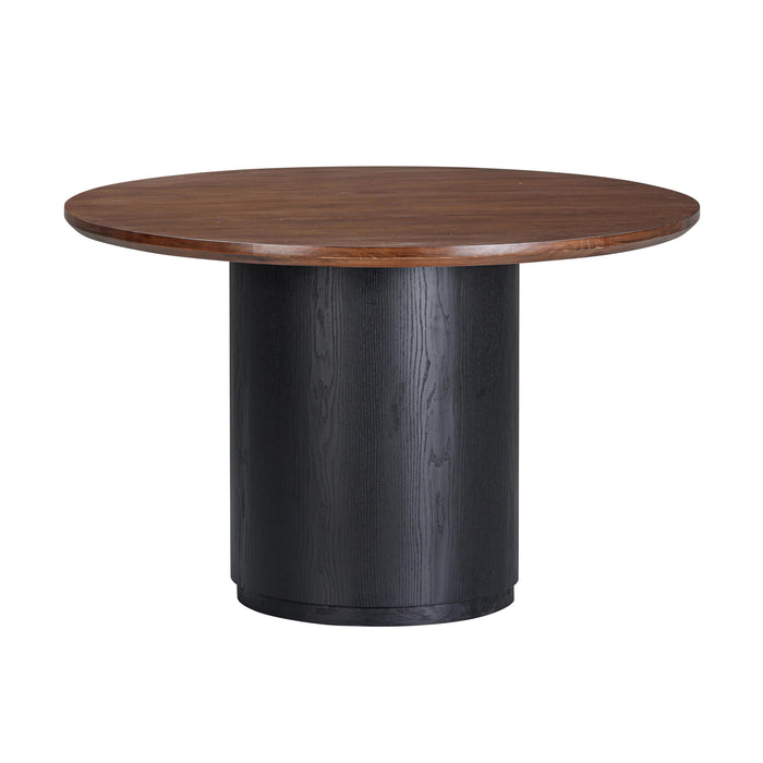 Marlow 48" Wood Round Dining Table - Dream Home Furniture & Mattress (Waite Park, MN)