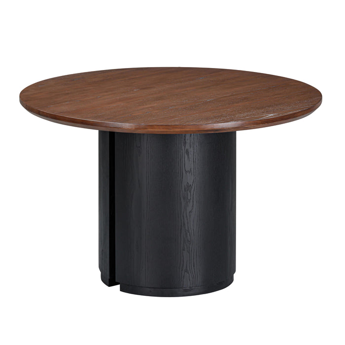 Marlow 48" Wood Round Dining Table - Dream Home Furniture & Mattress (Waite Park, MN)
