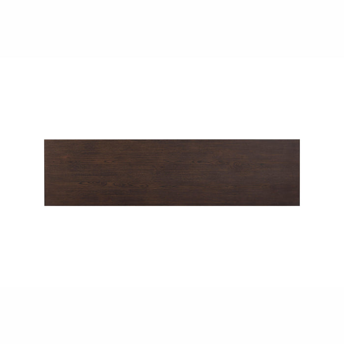 Mila 76" Dark Brown Sideboard