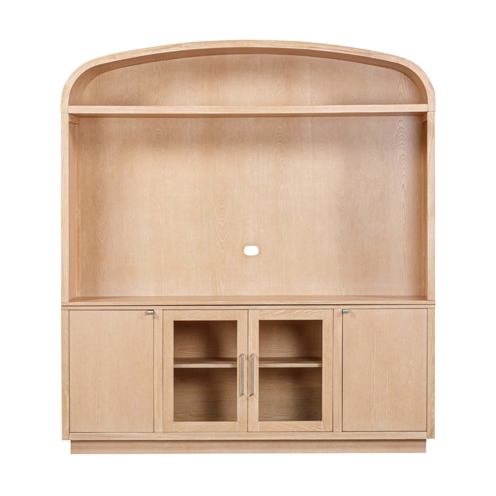 Marlow 77" Wood Entertainment Center - Dream Home Furniture & Mattress (Waite Park, MN)