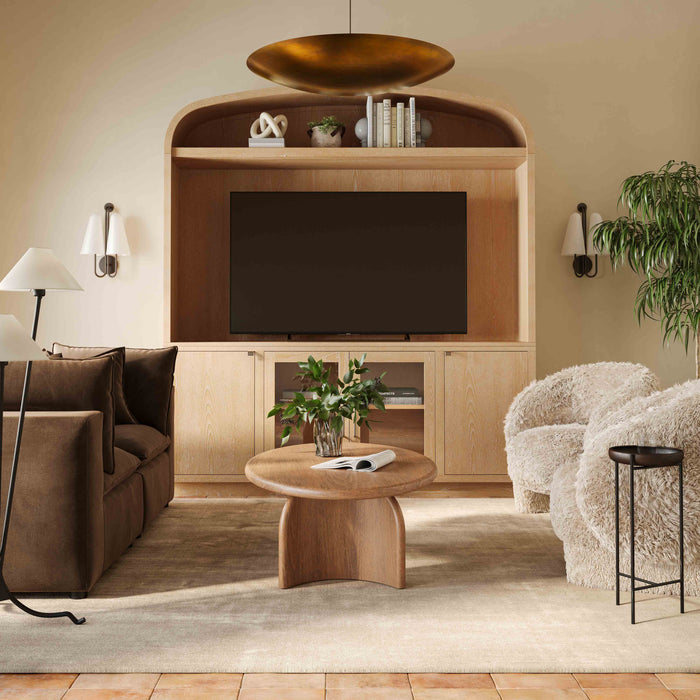 Marlow 77" Wood Entertainment Center - Dream Home Furniture & Mattress (Waite Park, MN)