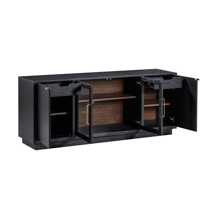 Marlow 77" Wood Console - Dream Home Furniture & Mattress (Waite Park, MN)