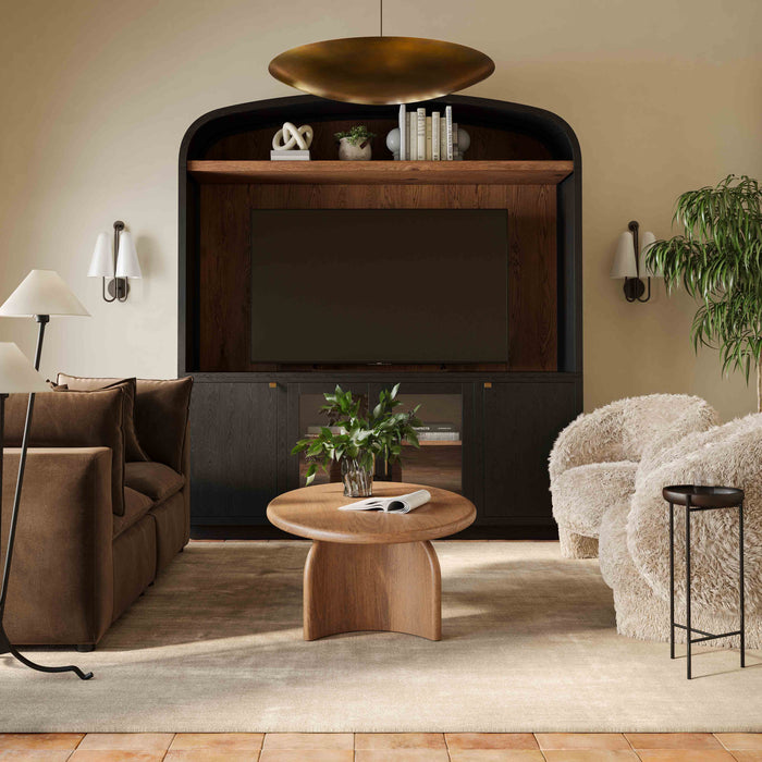 Marlow 77" Wood Entertainment Center - Dream Home Furniture & Mattress (Waite Park, MN)