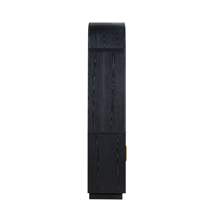 Marlow 77" Wood Entertainment Center - Dream Home Furniture & Mattress (Waite Park, MN)