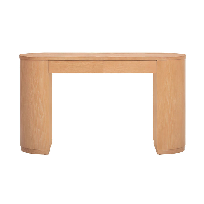 Marlow 52" Wood 2-Drawer Writing Desk - Dream Home Furniture & Mattress (Waite Park, MN)