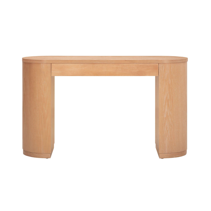 Marlow 52" Wood 2-Drawer Writing Desk - Dream Home Furniture & Mattress (Waite Park, MN)