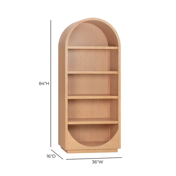 Marlow Wood Bookcase - Dream Home Furniture & Mattress (Waite Park, MN)