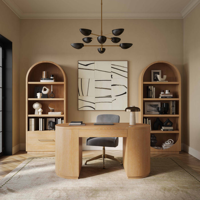 Marlow Wood Bookcase - Dream Home Furniture & Mattress (Waite Park, MN)