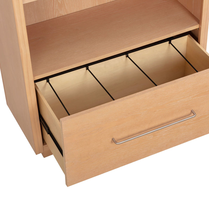 Marlow Wood Bookcase With File Drawer - Dream Home Furniture & Mattress (Waite Park, MN)