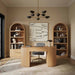 Marlow Wood Bookcase With File Drawer - Dream Home Furniture & Mattress (Waite Park, MN)