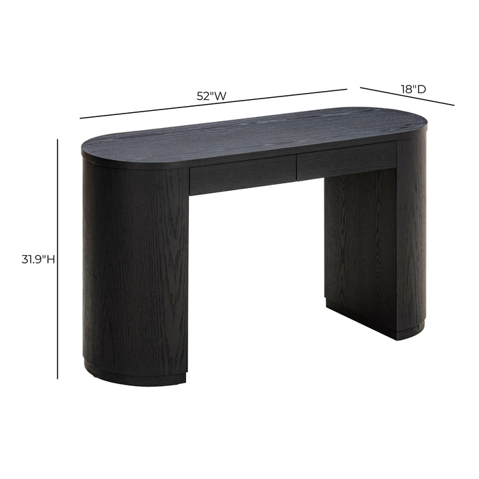 Marlow 52" Wood 2-Drawer Writing Desk - Dream Home Furniture & Mattress (Waite Park, MN)