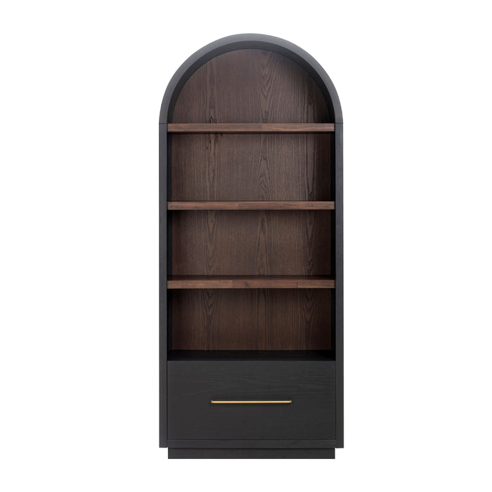 Marlow Wood Bookcase With File Drawer - Dream Home Furniture & Mattress (Waite Park, MN)