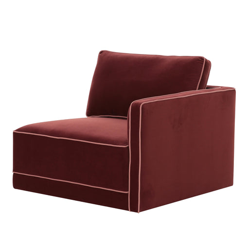 Willow Performance Velvet Modular RAF Corner Chair - Dream Home Furniture & Mattress (Waite Park, MN)