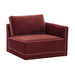 Willow Performance Velvet Modular RAF Corner Chair - Dream Home Furniture & Mattress (Waite Park, MN)