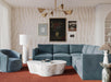 Willow 5-Piece Performance Velvet Modular L Sectional - Dream Home Furniture & Mattress (Waite Park, MN)