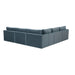 Willow 5-Piece Performance Velvet Modular L Sectional - Dream Home Furniture & Mattress (Waite Park, MN)