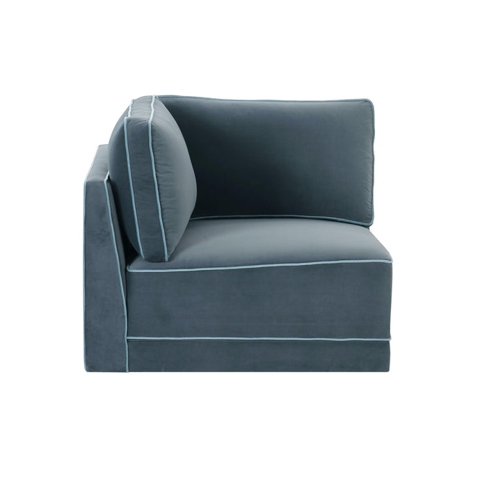 Willow Performance Velvet Modular Corner Chair