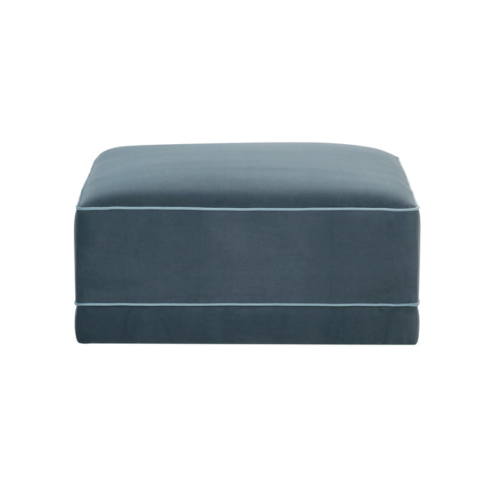 Willow Performance Velvet Modular Ottoman - Dream Home Furniture & Mattress (Waite Park, MN)
