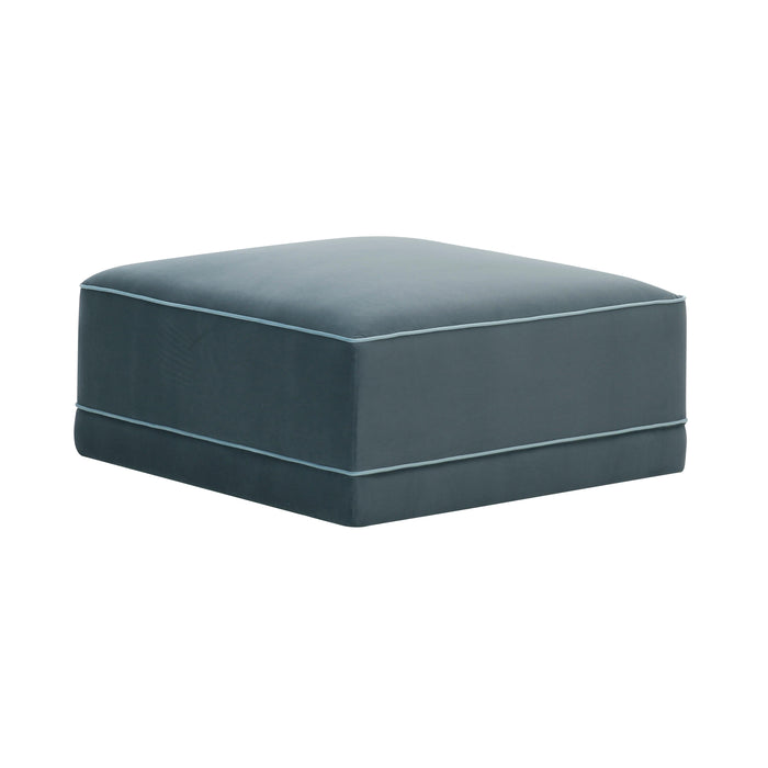 Willow Performance Velvet Modular Ottoman - Dream Home Furniture & Mattress (Waite Park, MN)