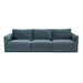 Willow 105" Performance Velvet Modular Sofa - Dream Home Furniture & Mattress (Waite Park, MN)
