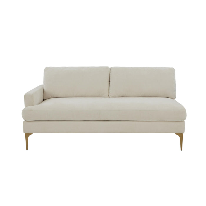 Serena 68" Performance Velvet Modular Loveseat