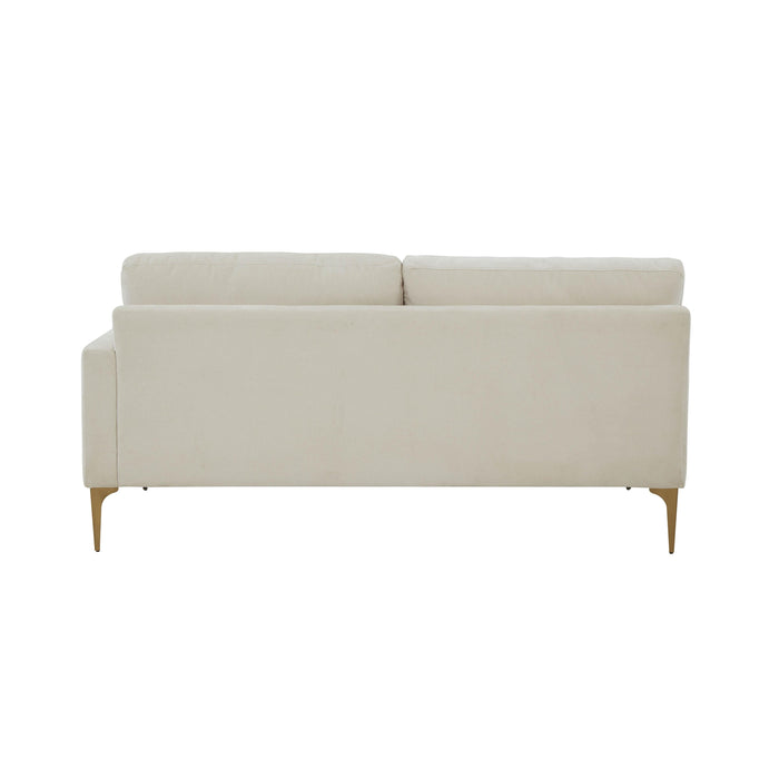 Serena 68" Performance Velvet Modular Loveseat