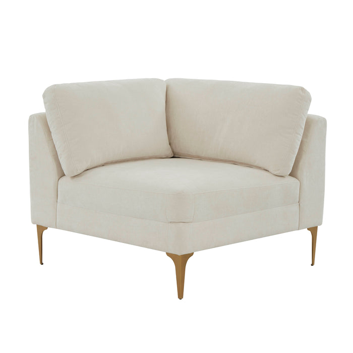 Serena Performance Velvet Modular Corner Seat
