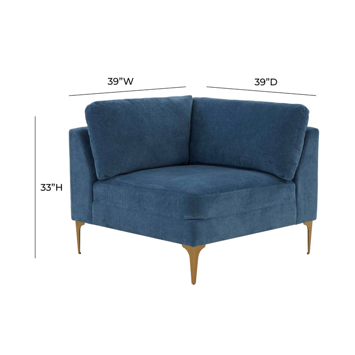 Serena Performance Velvet Modular Corner Seat