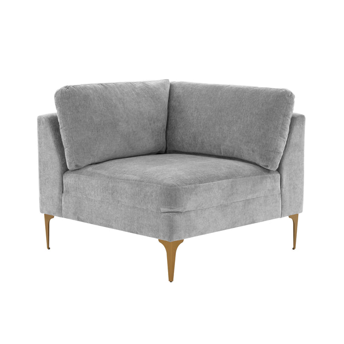 Serena Performance Velvet Modular Corner Seat