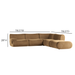 Zenith 5-Piece Performance Velvet Modular Sectional - Dream Home Furniture & Mattress (Waite Park, MN)