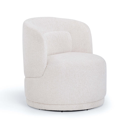 Massa Textured Performance Fabric Swivel Accent Chair - Dream Home Furniture & Mattress (Waite Park, MN)
