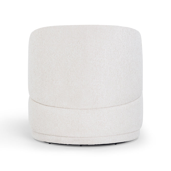 Massa Textured Performance Fabric Swivel Accent Chair