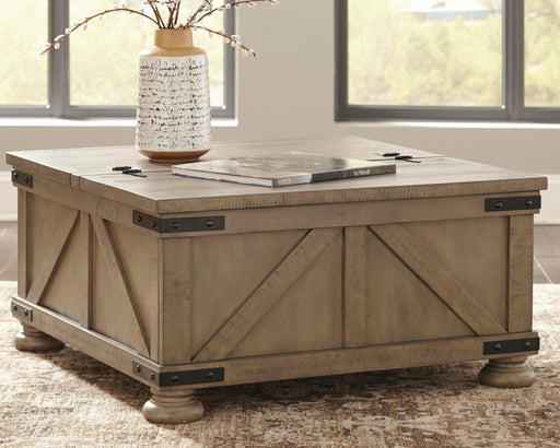 Aldwin Coffee Table With Storage - Dream Home Furniture & Mattress (Waite Park, MN)