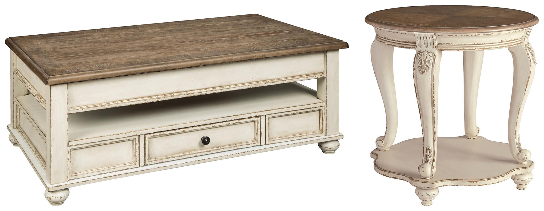 Realyn Table Set - Dream Home Furniture & Mattress (Waite Park, MN)