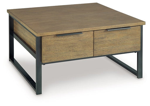 Montia Lift-Top Coffee Table - Dream Home Furniture & Mattress (Waite Park, MN)