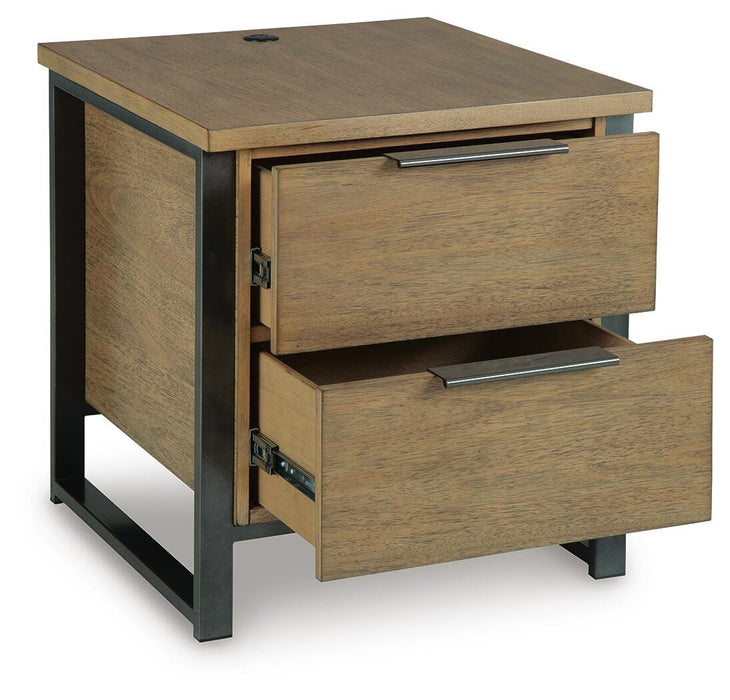 Montia End Table - Dream Home Furniture & Mattress (Waite Park, MN)