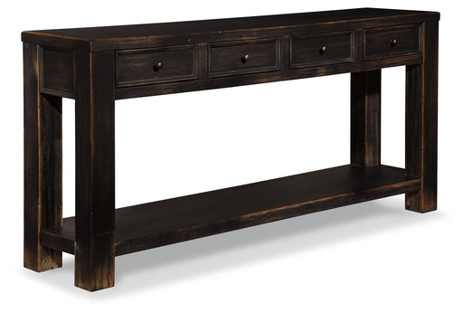 Gavelston Sofa/Console Table - Dream Home Furniture & Mattress (Waite Park, MN)