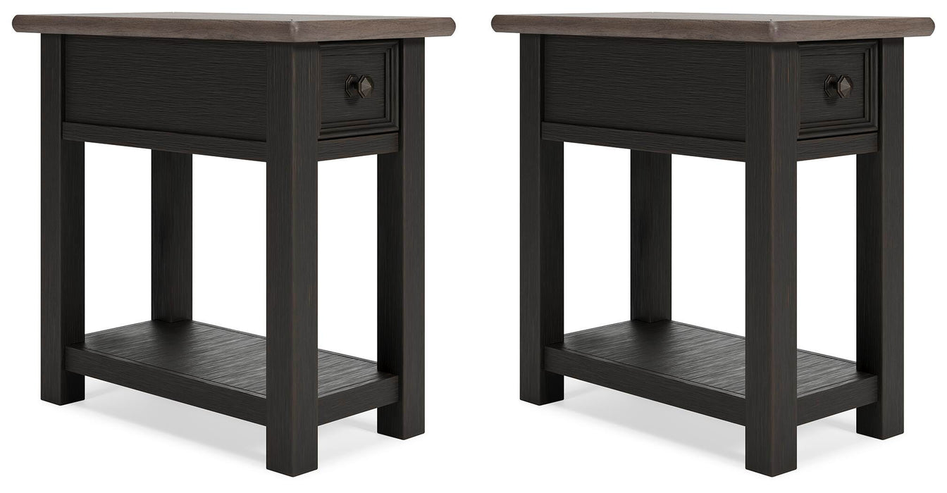 Tyler Creek End Table Set - Dream Home Furniture & Mattress (Waite Park, MN)