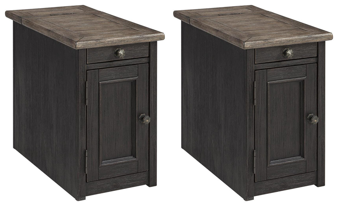 Tyler Creek End Table Set - Dream Home Furniture & Mattress (Waite Park, MN)