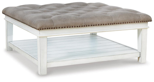 Kanwyn Upholstered Ottoman Coffee Table - Dream Home Furniture & Mattress (Waite Park, MN)