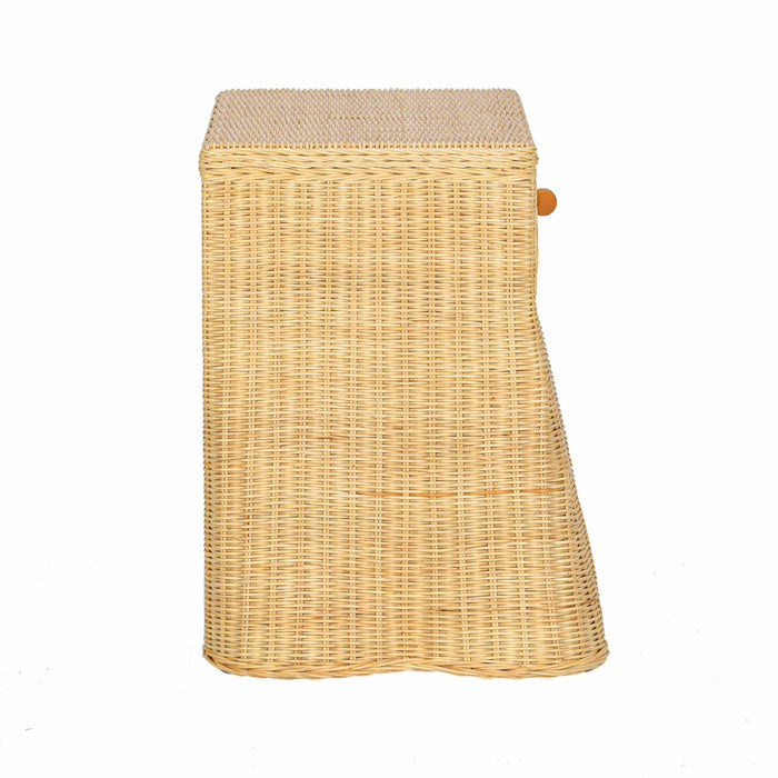 Pentra 25" Natural Rattan Nightstand With Drawer - Dream Home Furniture & Mattress (Waite Park, MN)