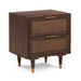 Sierra 22" Cane 2-Drawer Nightstand - Dream Home Furniture & Mattress (Waite Park, MN)
