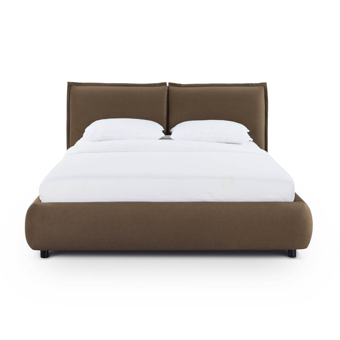 Mel Performance Faux Mohair Velvet Bed
