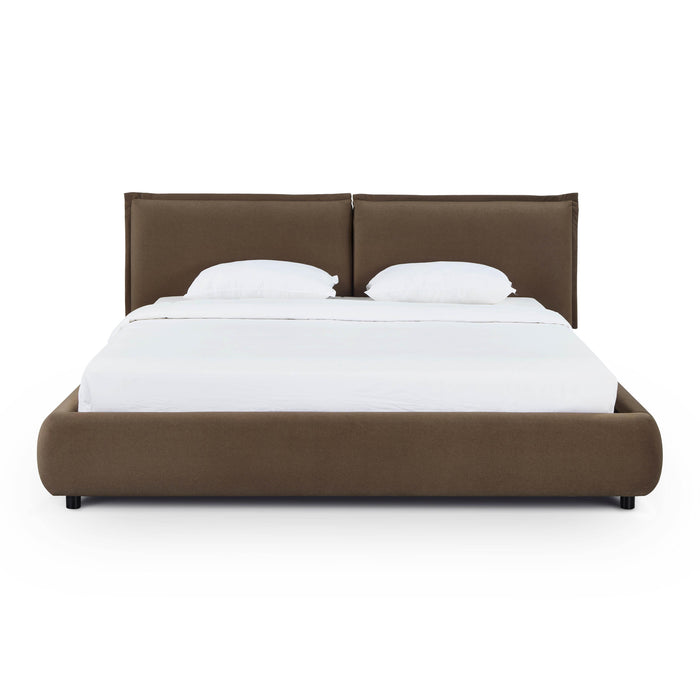 Mel Performance Faux Mohair Velvet Bed